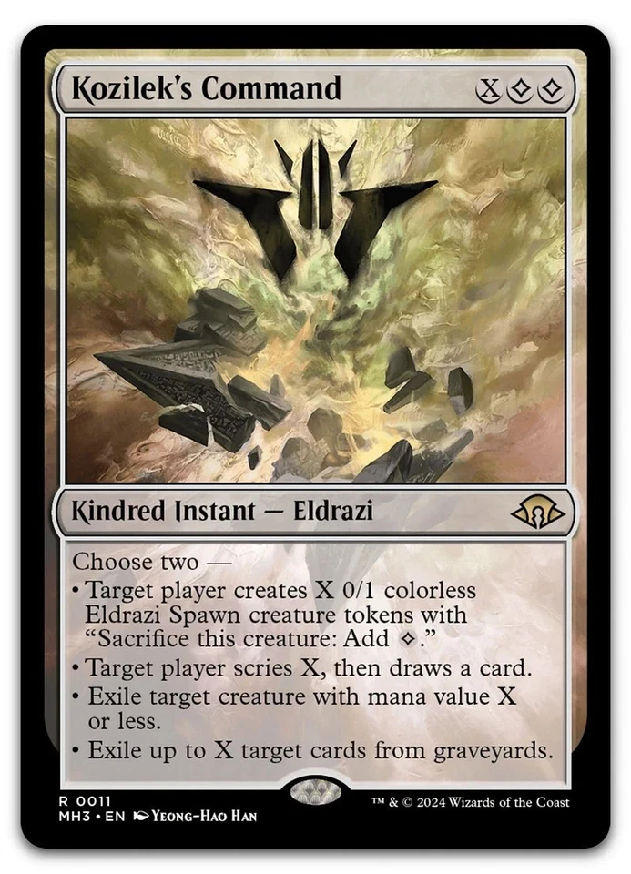 Kozilek's Command #11 (NM) Modern Horizons 3 MH3 Magic MTG pack fresh - Image 1 of 1