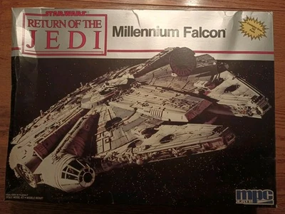 Star Wars Millennium Falcon MPC Model Kit Sealed Contents *DAMAGED BOX* - Image 1 of 2