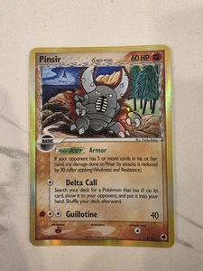 LP - Pinsir (Delta Species) 9/101 Dragon Frontiers Reverse Holo Pokemon Card - Picture 1 of 2
