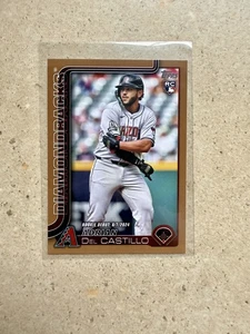 2025 Topps Update Adrian Del Castillo US267 Rookie Debut Gold /2025 Diamondbacks - Picture 1 of 2