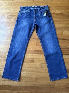 New VINTAGE MENS GUESS CLASSIC RELAXED FIT DENIM JEANS SIZE 31 X 30 NWT - Picture 1 of 10