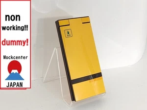 【dummy!】 SHARP SH005（color yellow） au-japan non-working cellphone - Picture 1 of 3