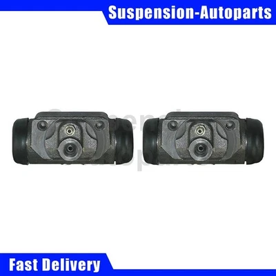 Cilindro de rueda de freno de tambor trasero 2 piezas centradas para Dodge B100 1975 1976 1977 Foto 1 de 4