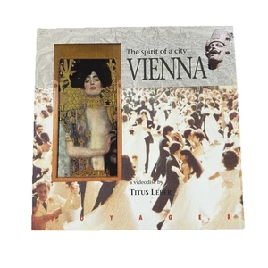 "The Spirit Of A City Vienna" 1990 Laserdisc Set With Guide Book, LD - Foto 1 di 4
