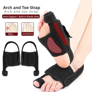 1 Pair Toe Valgus Big Toe Straightener Foot Correction Brace Men/Women - Picture 1 of 10