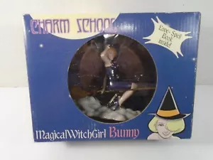 2002 MONKEY FUN TOYS-- CHARM SCHOOL--MAGICAL WITCH GIRL BUNNY FIGURE (NEW) - Picture 1 of 6