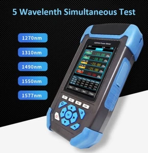 Medidor de potencia óptica digital 10G PON probador de fibra óptica con conector FC/SC - Imagen 1 de 5