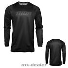 Thor Pulse Blackout Tricot Jersey Noir MX Motocross Cross Enduro Vtt