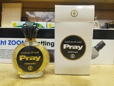 Take That Pray Perfume 1995 Gary Barlow Robbie Williams Mark Owen Donald Orange - Image 1 of 4