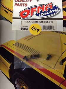 OFNA 94053 Flat Head Screws: {5x10MMx4pc.} - Picture 1 of 3