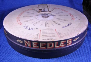 C1910 BOYE NEEDLE Co. Estuche dispensador de aguja giratoria, lanzadera y bobina con stock - Imagen 1 de 11