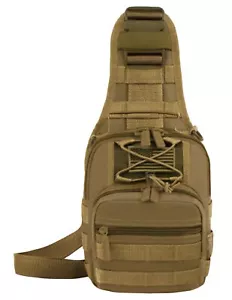 East West EE. UU. Bolso utilitario táctico de hombro con eslinga Trail Walker RT517 BRONCEADO - Imagen 1 de 4