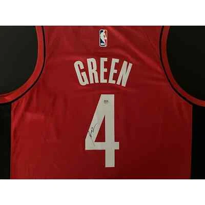 Jalen Green Signed Houston Rockets Jersey PSA/DNA - Image 1 of 4