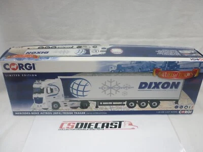 Corgi Modern Truck 1:50th heavy Haulage CC15804 Mercedes Actros MP4 Fridge Dixon - Image 1 of 4