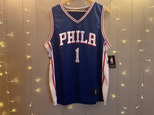 Men's Large Philadelphia 76ers James Harden Royal Fast Break Replica Jersey - Picture 1 of 5