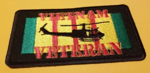 Parche militar helicóptero Huey veterano de Vietnam aprox 2,25x3,75" - Imagen 1 de 2