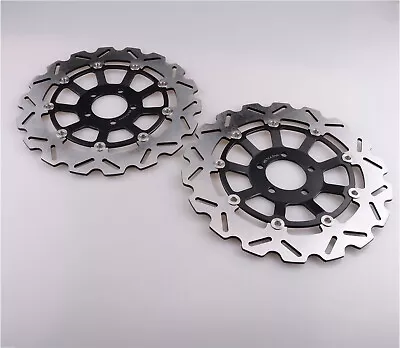 Front Brake Disc Rotor For KAWASAKI ZZR1100 ZRX1200 ZX11 ZX9R ZXR750 ZRX1100 - Image 1 of 4