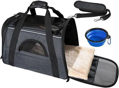 Ribelli Haustiertragetasche bis 15 kg, grau - B-Ware neuwertig - Bild 1 von 3