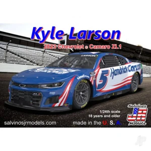 1:24 NASCAR Kunststoff Auto Kit - Kyle Larson - 2023 Chevy Camaro - Bild 1 von 1