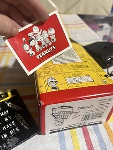 Hallmark 2002 Peanuts Gallery Snoopy Home Sweet Home Trinket Box Christmas - Picture 1 of 12