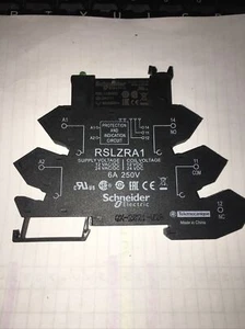 SCHNEIDER ELECTRIC RSL1PRBU Slim Interface Relay, LED. 6LVK5. 1 pc 👀 GR8 BUY - Picture 1 of 10