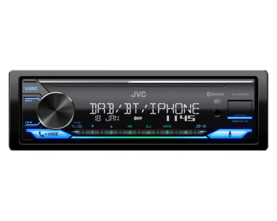 JVC KDX482DBT Digital-Media-Receiver DAB+ Bluetooth Alexa USB - Bild 1 von 4