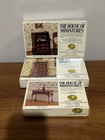 Lot Of 3 The House of Miniatures Wooden Dollhouse Kits Chippendale Desk & Chest