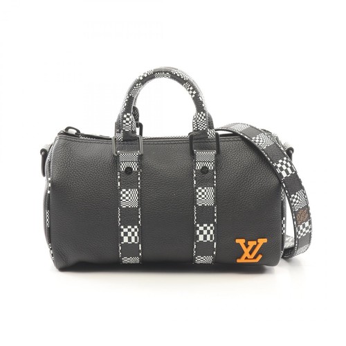 LOUIS VUITTON（LV） Borsa a tracolla Louis Vuitton City Keepall XS a mano M80202 Damier distorta noir LV