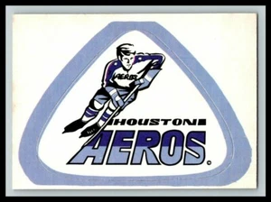 1972-73 OPC O-PEE-CHEE WHA TEAM LOGOS HOUSTON AEROS   24747 - Picture 1 of 2