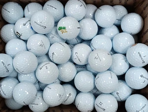 ••• 100 AAAA Near-MINT TAYLORMADE •••• TP5 (white) •••• Great 4A Golf Balls! ••• - Picture 1 of 4