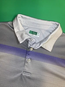 Ben Hogan Performance Herren XL grau weiß Golfbekleidung Kurzarm Poloshirt - Bild 1 von 6