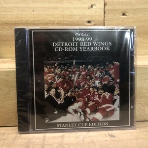 1998/99 DETROIT RED WINGS OFFICIAL CD-ROM YEARBOOK New Sealed - Picture 1 of 2