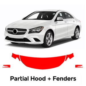 Hood Precut PPF Paint Protection Film For Mercedes Benz CLA 2014-2016 - Picture 1 of 8