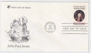 TurtlesTradingPost- John Paul Jones-1979 FDC #1789  Readers Digest Cachet - Picture 1 of 1