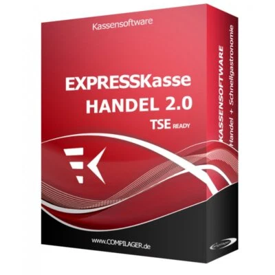 MIETLIZENZ von Kassensoftware EXPRESSKASSE HANDEL für Einzelhandel KIOSK LADEN