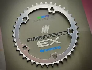Shimano 600 EX TRICOLOR 41t Road Chainring CROWN 41 teeth NEW NEW 130 bcd - Picture 1 of 11