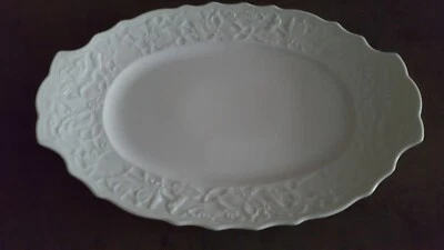 Mitterteich Servierplatte oval weiß ca 31,5 cm - Bild 1 von 4