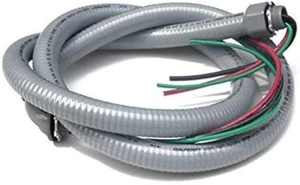 Sealproof Power Whip Assembly, 3/4-Inch X 6 Ft Nonmetallic Liquid Tight Flexible - Picture 1 of 12