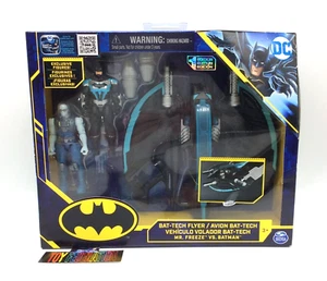 Figura de acción 2020 Spin Master DC BAT-TECH FLYER MR FREEZE VS BATMAN 1a edición - Imagen 1 de 10