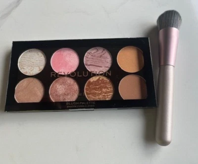 BH Revolution Ultra Blush/Bronzer Palette Golden Sugar 8 color w/Brush SEALED - Image 1 of 4