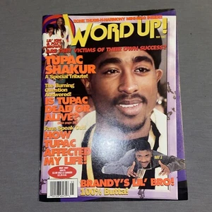 Word Up! Magazine May 1997 TUPAC SHAKUR Lil Kim BONE THUGS HARMONY rap hip hop - Picture 1 of 6