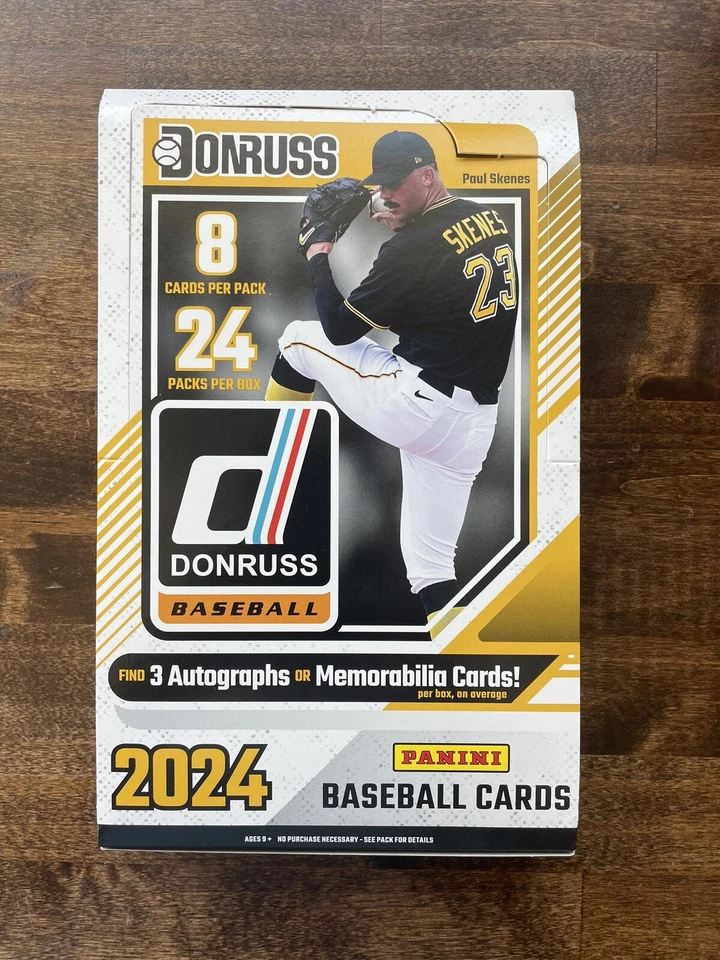 2024 Donruss Baseball,4 CARD MINIMUM, cards 1-200,30% off free ship !! - Image 1 of 1