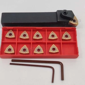 MWLNL 1616H06 MWLNL1616H06 External Lathe Turning Holder +WNMG060408-GM insert - Picture 1 of 7