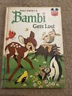 Bambi Gets Lost 2nd edition 1972 Disney book Classic Walt Disney's