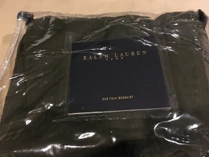 FALDA DE CAMA DOBLE RALPH LAUREN Turnwater (Páula Verde Oscuro) 1ª Calidad Envío Gratis - Imagen 1 de 2