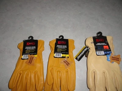 Luvas isoladas Kinco HeatKeep XXL forradas 98RL e estilo 198 couro bovino grande - Imagem 1 de 4