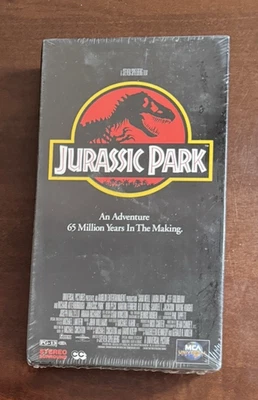 1993 Film Jurassic Park ~ Factory Sealed VHS ~ Steven Speilberg / Sam Neill - Image 1 of 3