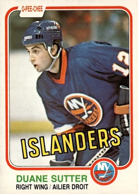 1981-82 O-Pee-Chee #211 Duane Sutter - Image 1 of 2