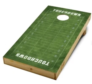 Neu Cornhole Aufkleber Fußballplatz selbstklebende Rückseite Rec League 2X4 Skins 2 Decal - Bild 1 von 6