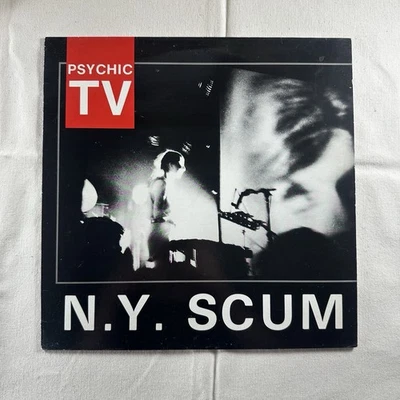 PSYCHIC TV N.Y. Scum LP Temple Records 1984 Original UK Foto 1 de 4